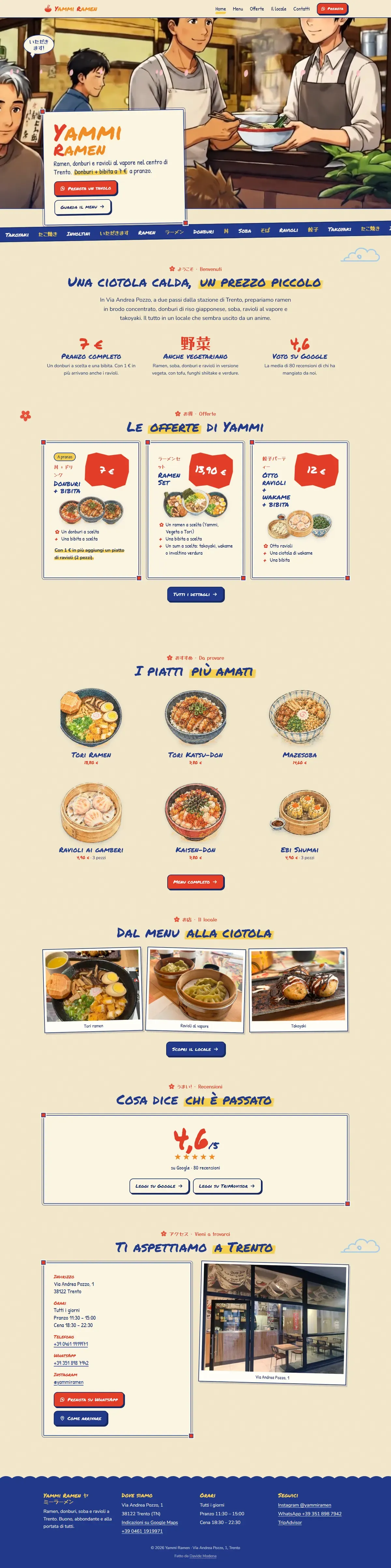Yammi Ramen — yammiramen.it